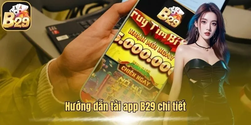 Hướng dẫn tải app B29 chi tiết